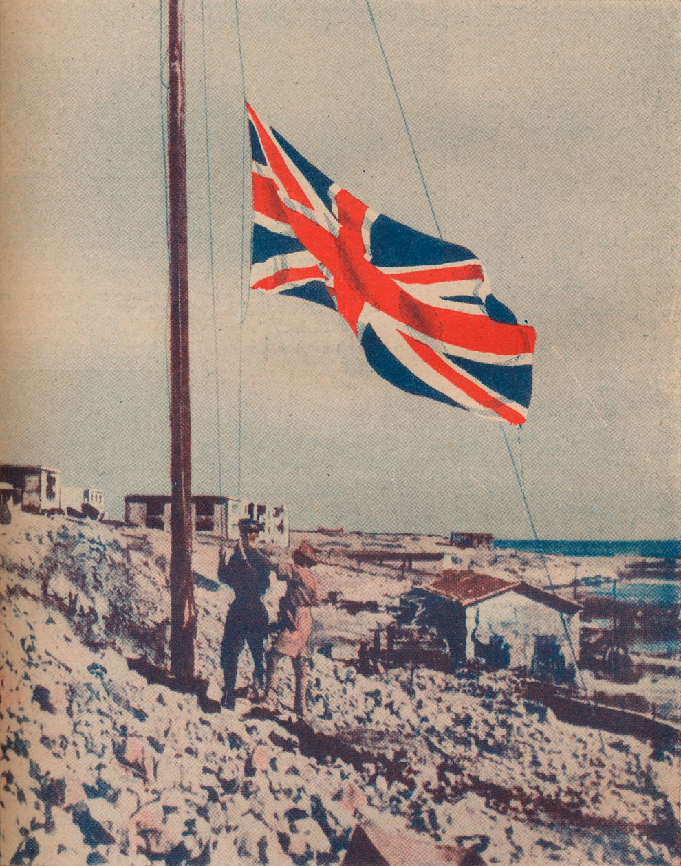 联盟杰克飞越托布鲁克（Tobruk），1942年 作者 不明