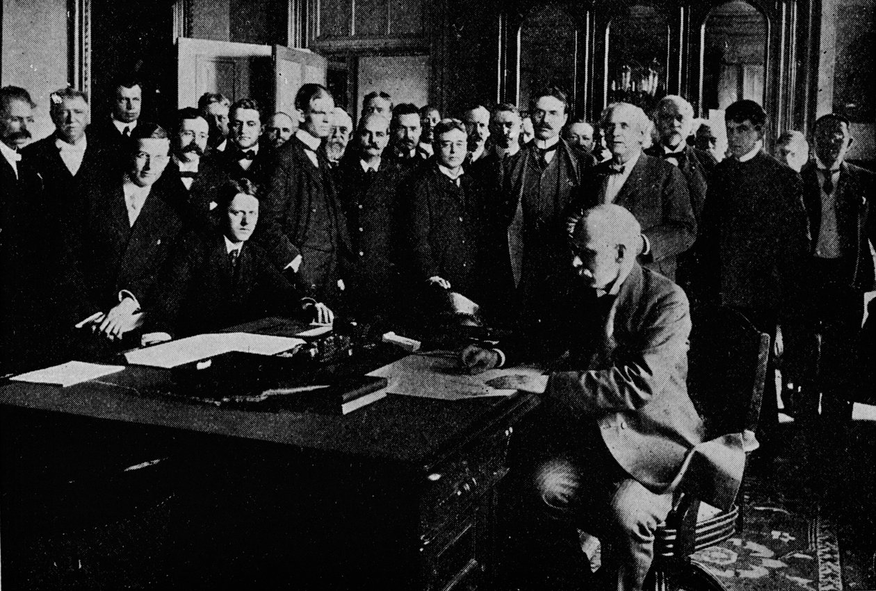 美国购买巴拿马运河，1903年1909年 作者 不明