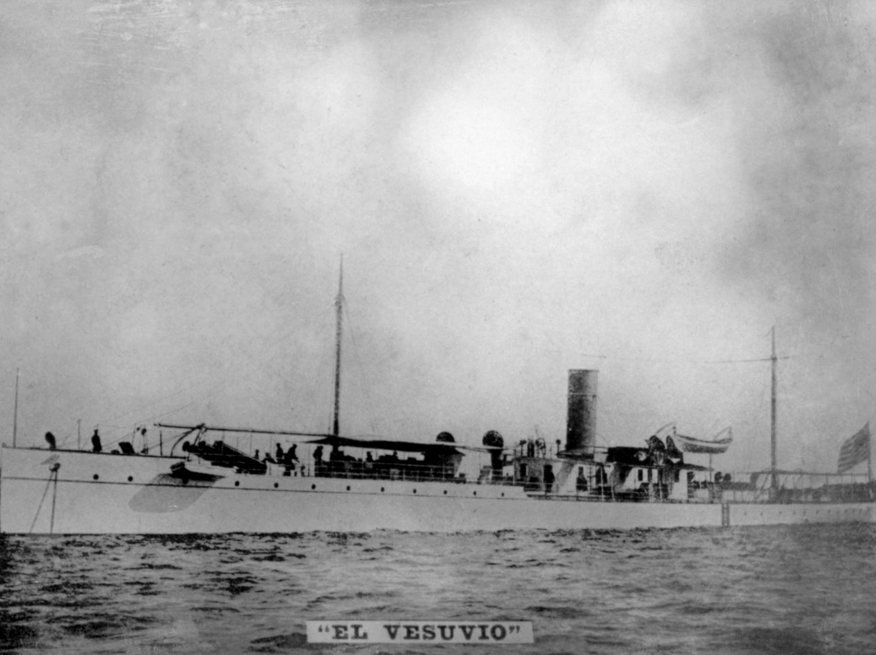 Vesubio战舰，1898年，1920年代 作者 不明