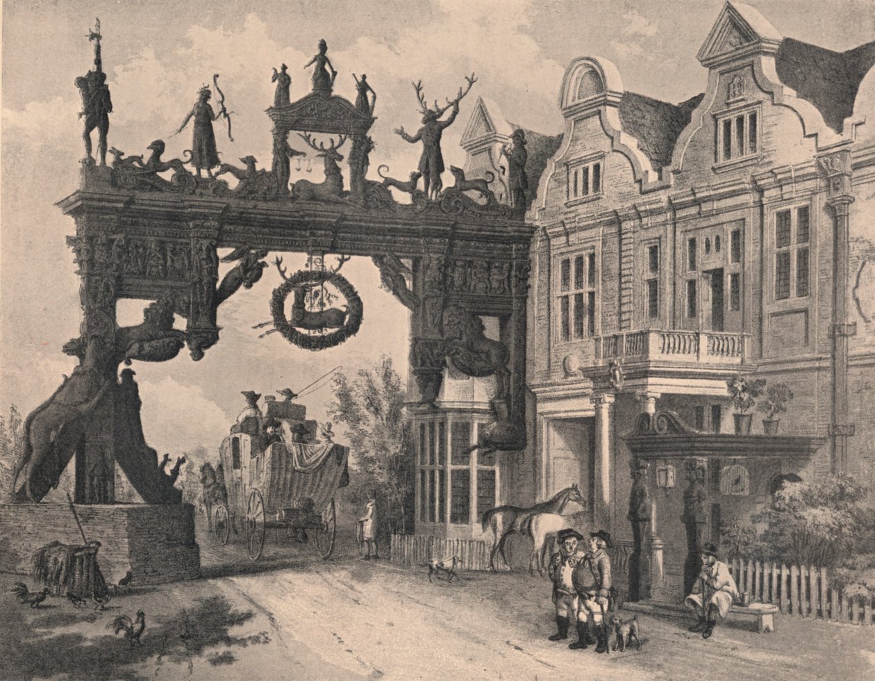The White Hart Inn，斯科尔，诺福克，1915年 作者 不明