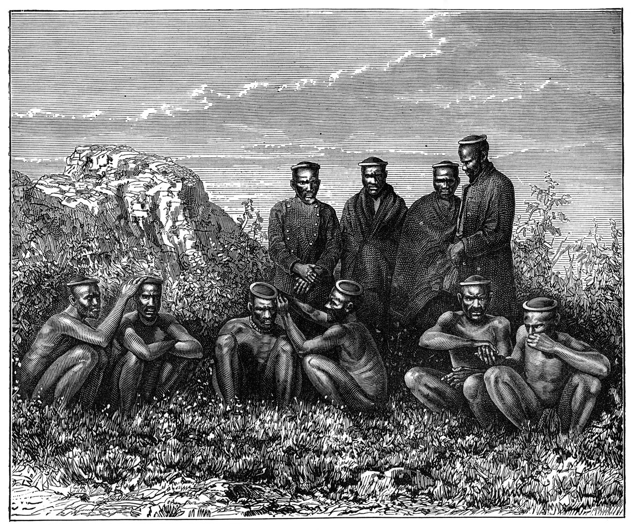 南非祖鲁，大约1890年 作者 不明