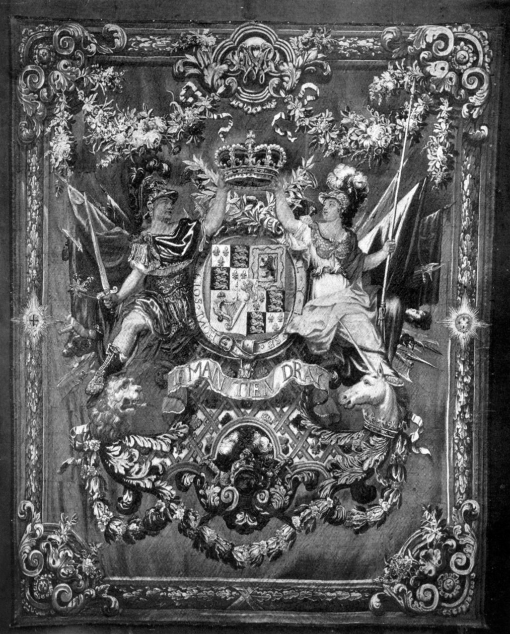 威廉和玛丽的怀抱，1689-1694年1930年 作者 不明