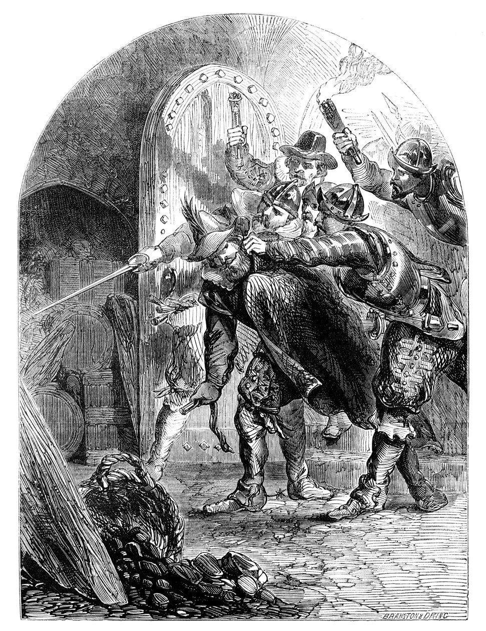 盖伊·福克斯（Guy Fawkes）1570-1606被捕，C1902 作者 不明