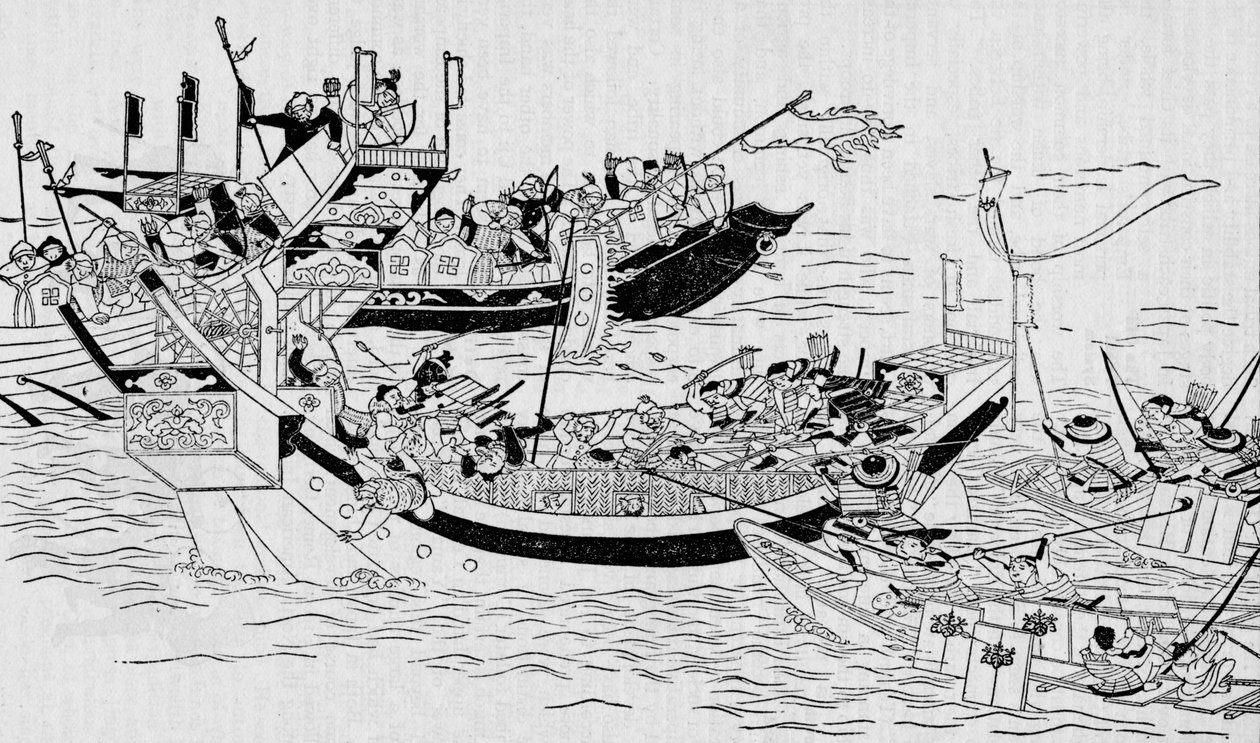 蒙古入侵日本未遂，1281年1907年 作者 不明
