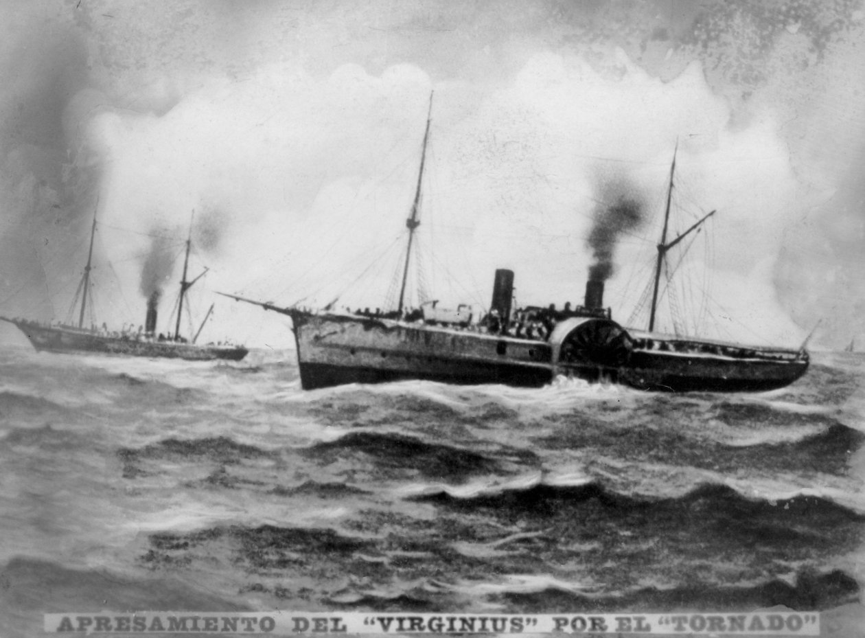 维珍纽斯（Virginius）的俘虏，1873年，1920年代 作者 不明