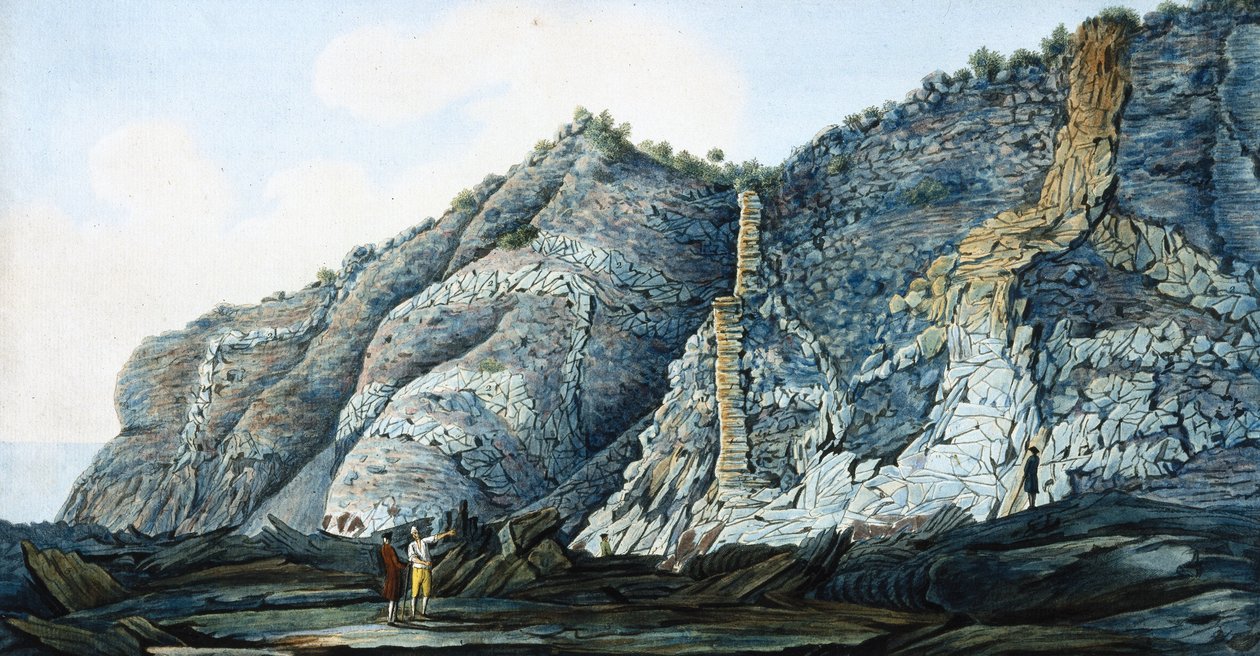 索马山锥体，那不勒斯王国，约 1776 年 作者 不明