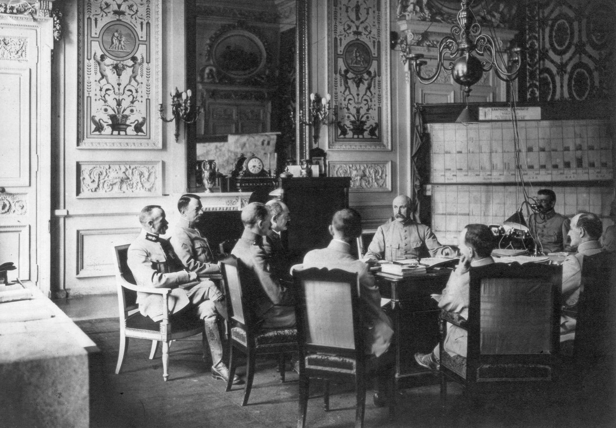 1917年法国总司令办公室的每日报告 作者 不明