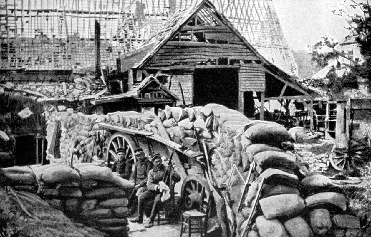 1915年法国卡朗西防御 作者 不明