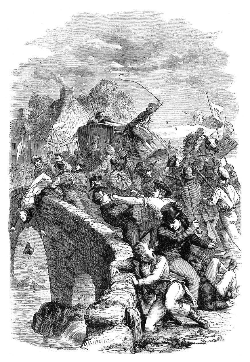 1837年c1895年，苏格兰边境哈威克市的选举暴动 作者 不明