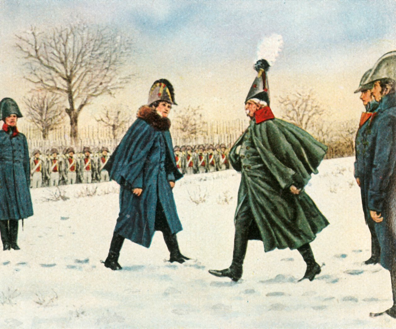 1807年2月20日将布吕歇尔换成法国元帅维克多。 作者 不明