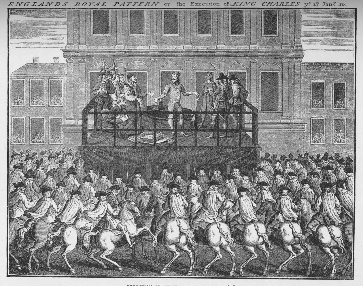查理一世国王的死刑，1649年1月30日，c1735 1903年 作者 不明