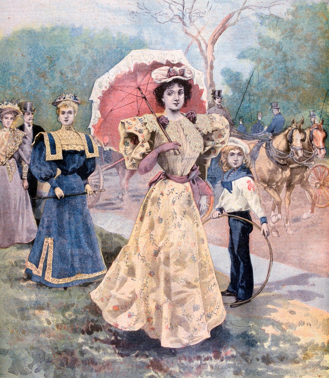 1894年的时尚 作者 不明