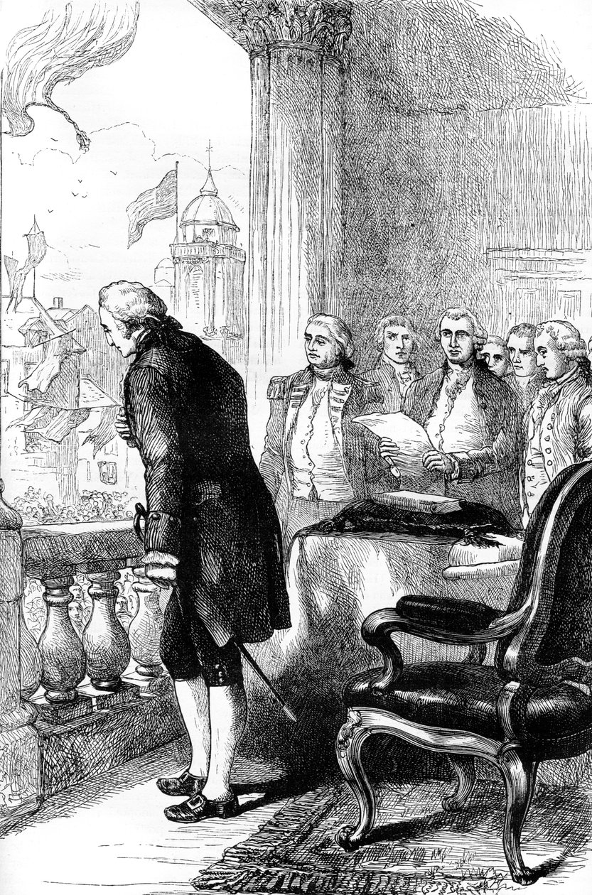 1789年c1880年，乔治·华盛顿（George Washington）担任美国总统的装置 作者 不明