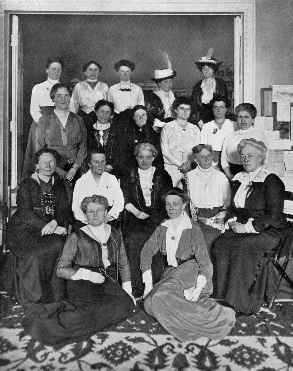 1914年，妇女选举权工人国际聚会，c1920 作者 不明