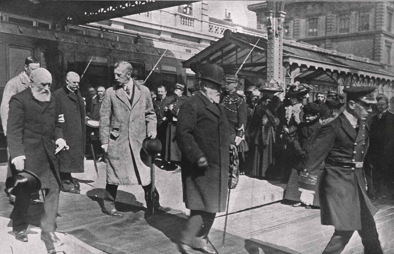 1910年爱德华国王的最后快照。 作者 不明