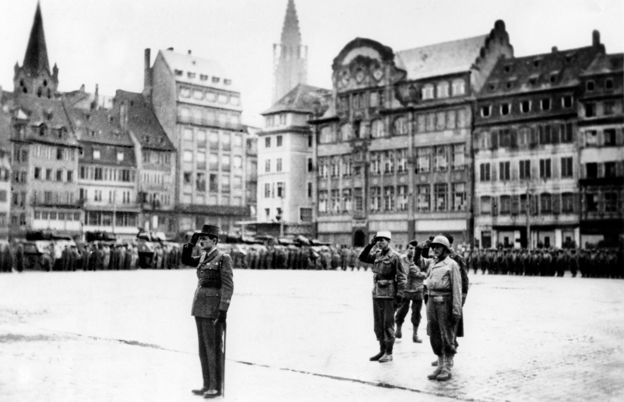 法国史特拉斯堡解放，1944年11月 作者 不明