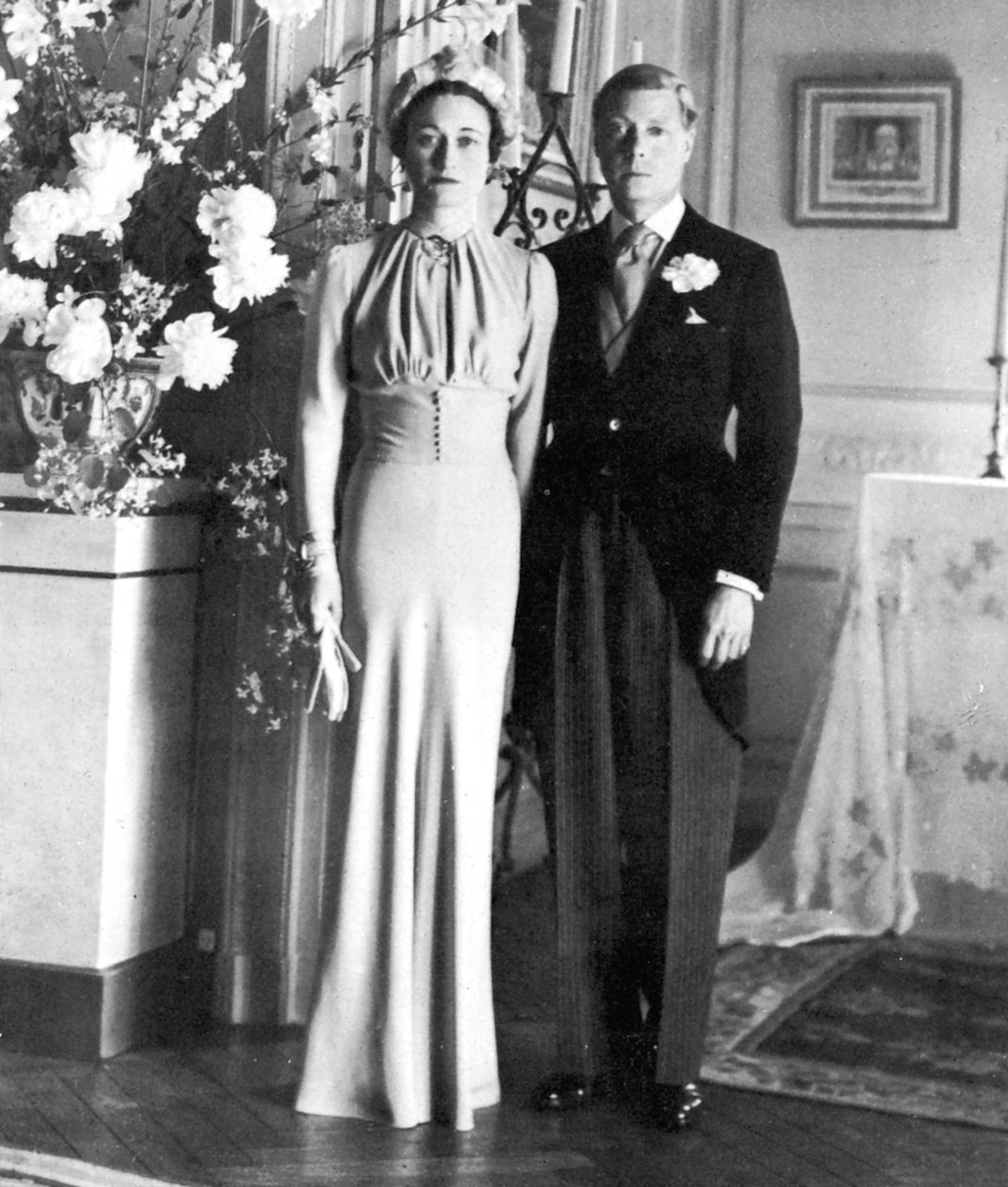 温莎公爵和沃利斯-辛普森的婚礼，1937年 作者 不明