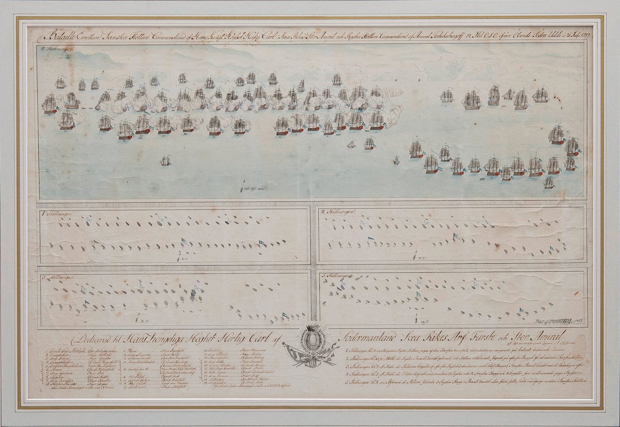 1804年1789年7月26日的厄兰岛海战 作者 不明