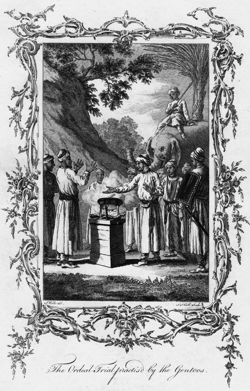 Gentoos进行的折磨试验，c1770 作者 不明