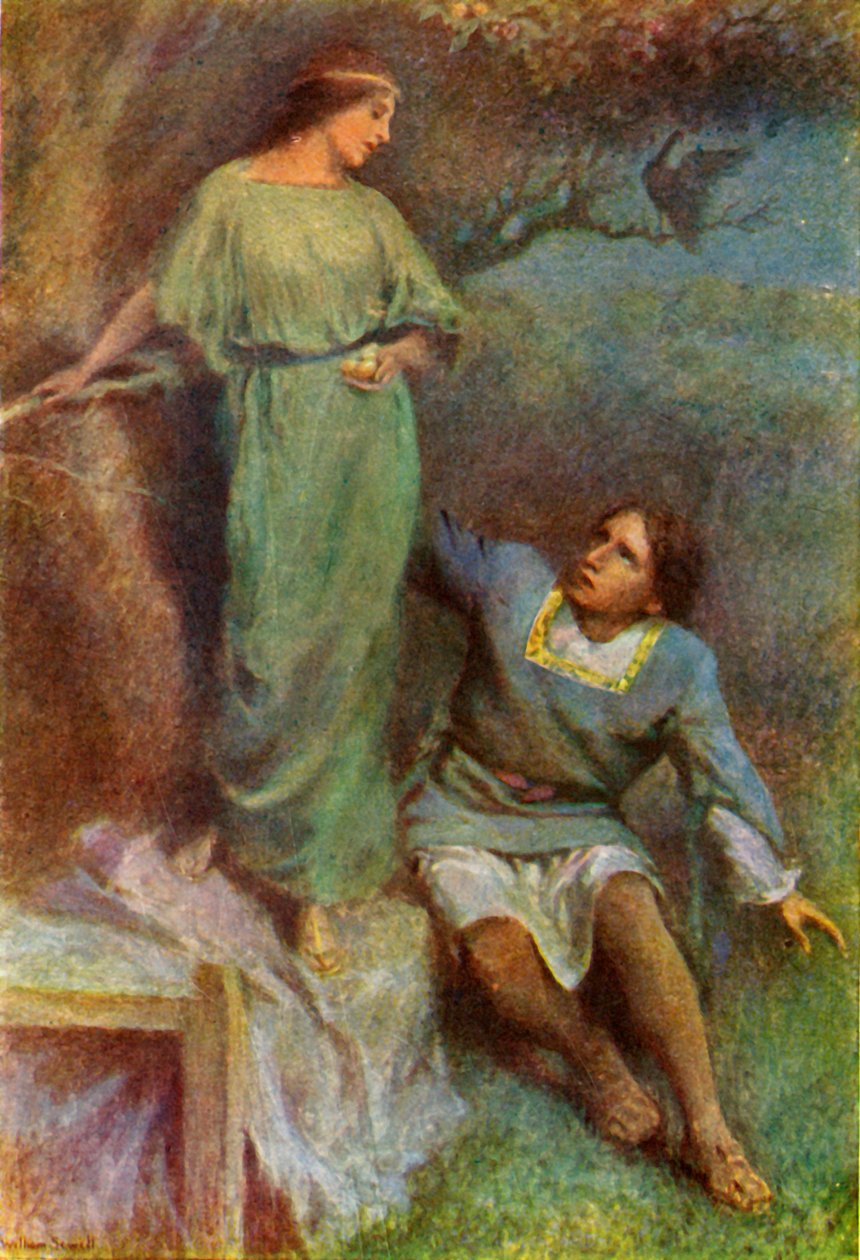 豌豆鸡瞬间变成了少女》，1917年。 作者 不明