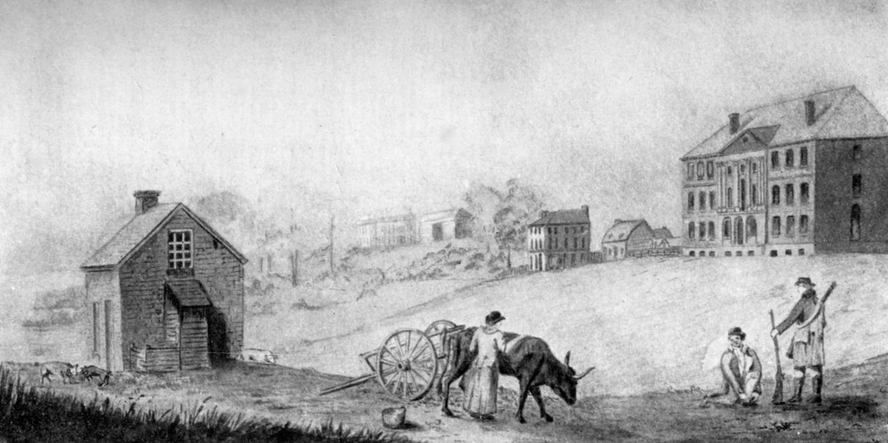 美国总统府，1799年-1908年 作者 不明