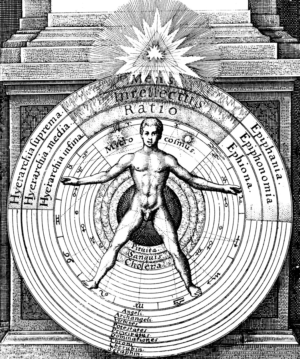 人类，微观世界，与宇宙，宏观世界，c1617的关系 作者 不明