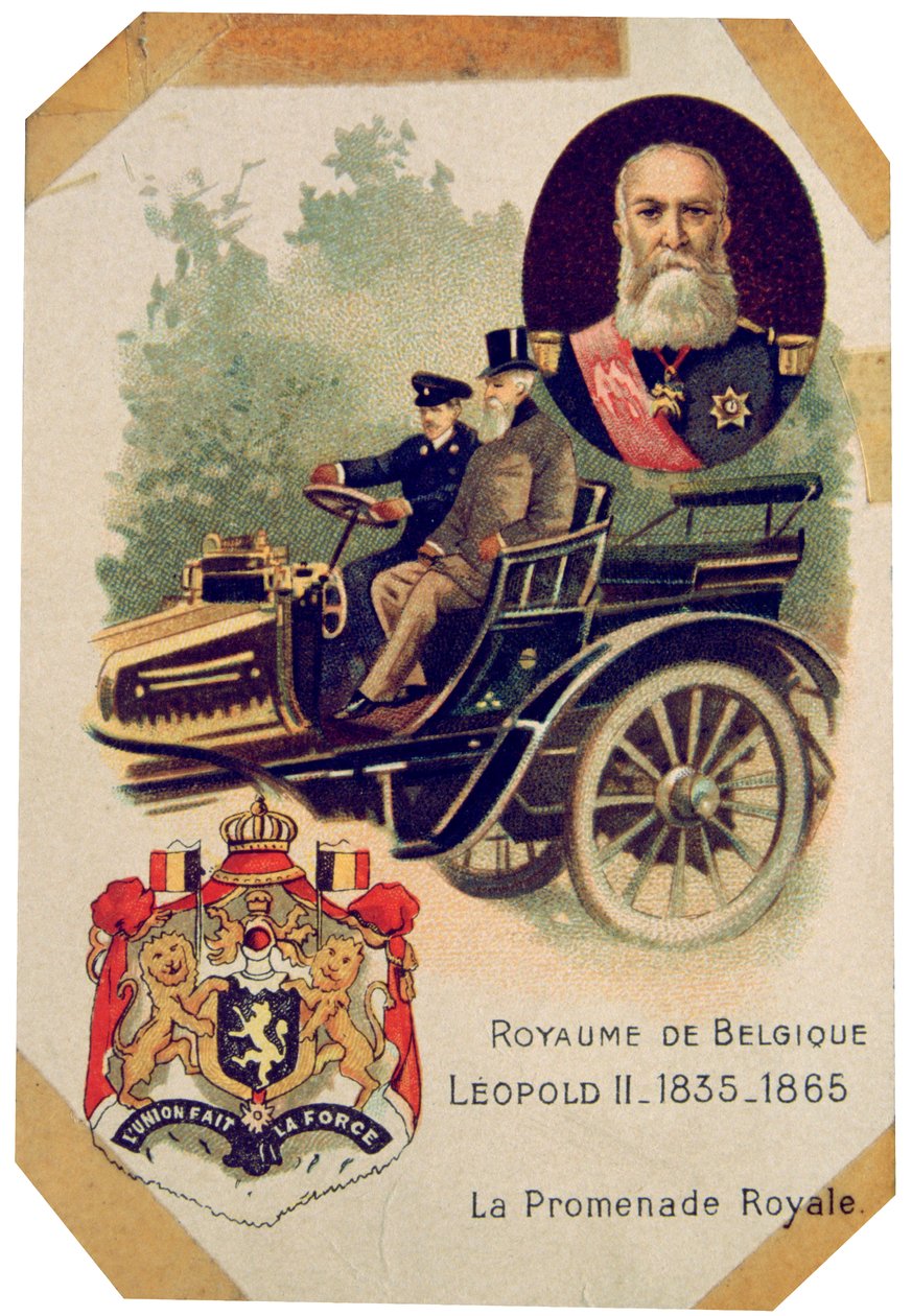 利奥波德二世（Leopold II），比利时国王，1900年 作者 不明