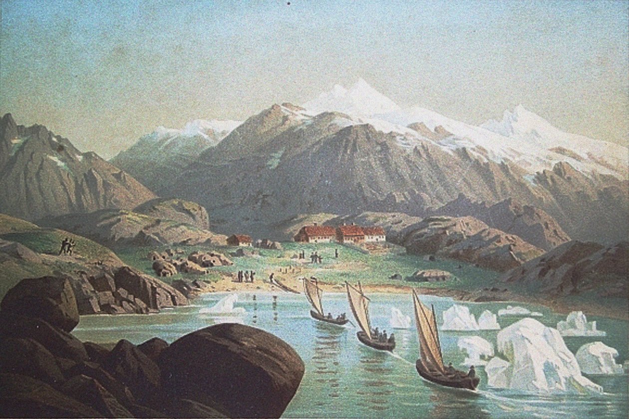 1869年德国第二次北极和格陵兰北极探险 作者 不明