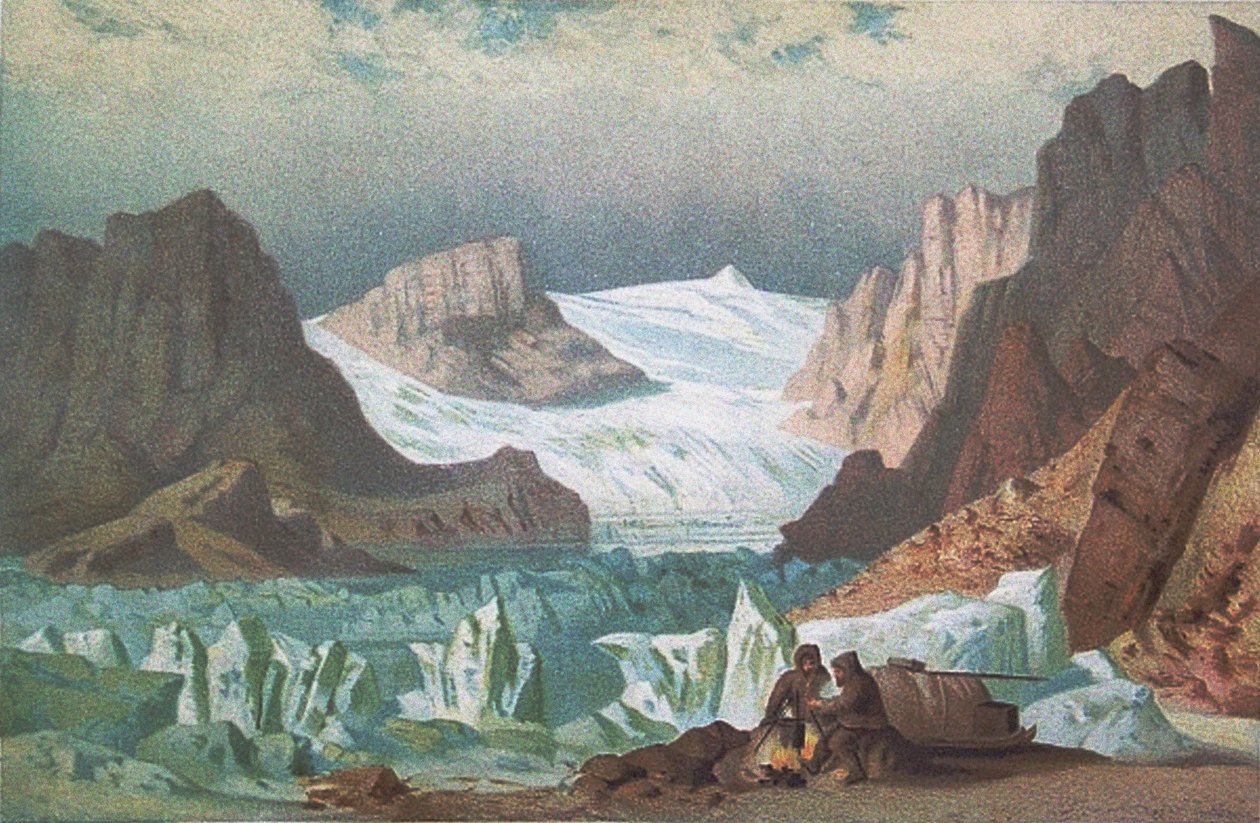 1869年德国第二次北极和格陵兰北极探险 作者 不明