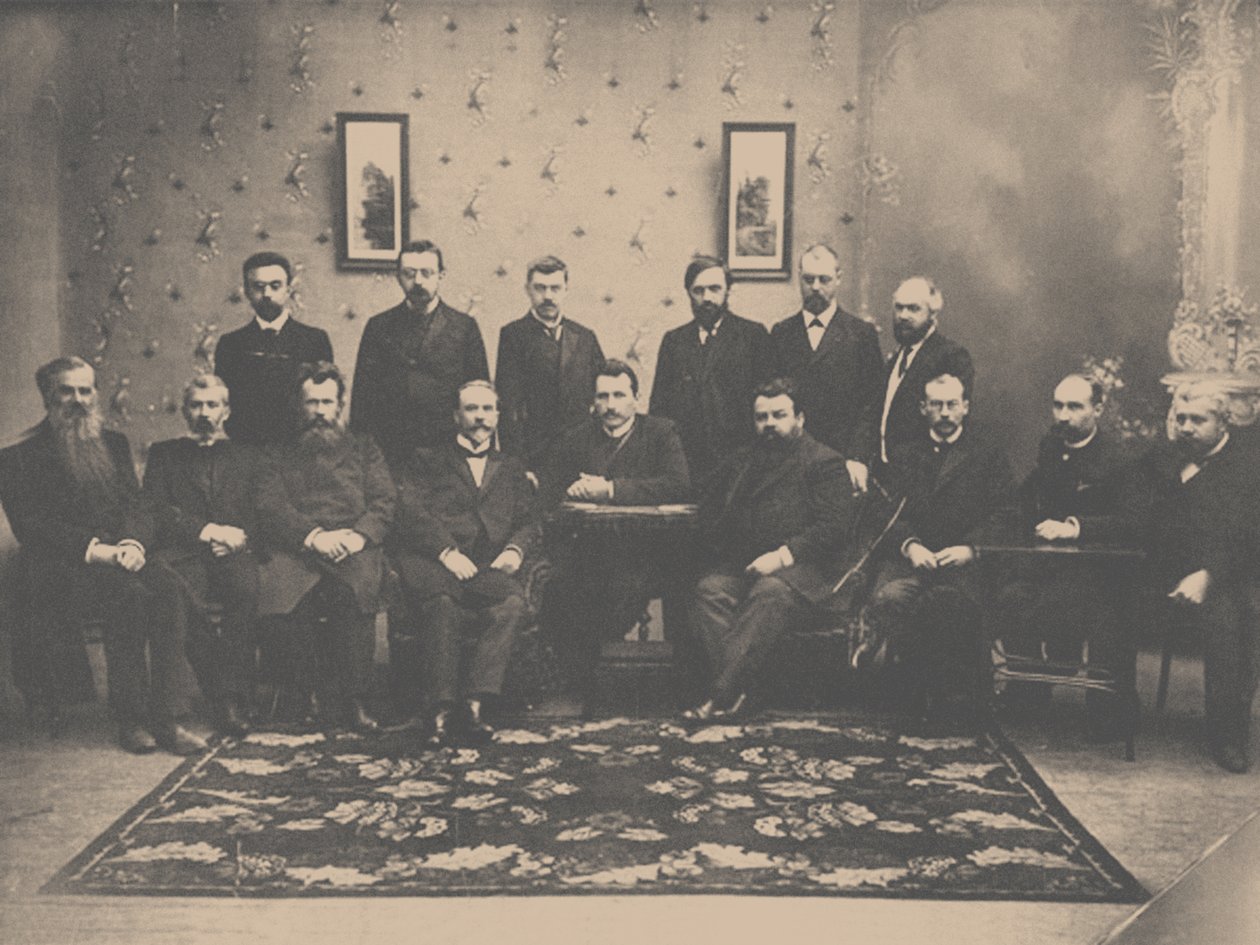 1907年立宪民主党会议 作者 不明