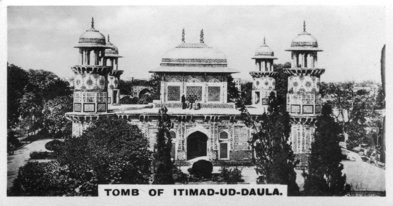 Itimad-Ud-Daula，印度阿格拉的墓，建于1925年 作者 不明