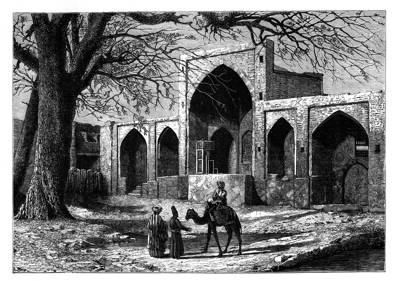 波斯的纳迪尔·沙阿（Nadir Shah）墓在麦加（1688-1747，c1890） 作者 不明
