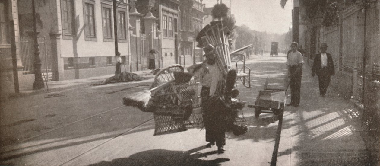 柳条制品供应商，1914年 作者 不明