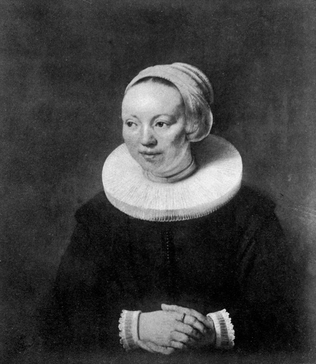 尼古拉斯·贝格（Nicolas Berghem）的妻子，1647年，1901年 作者 不明