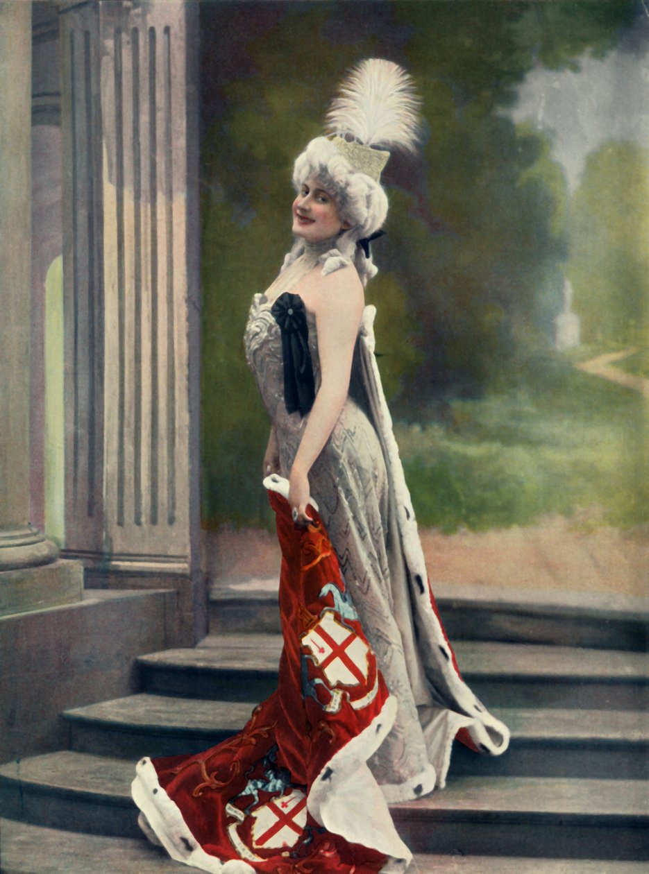 综艺剧院。 -Paris Aux Varietes-La Commere。 －苏莱尔小姐，1904年。 作者 不明