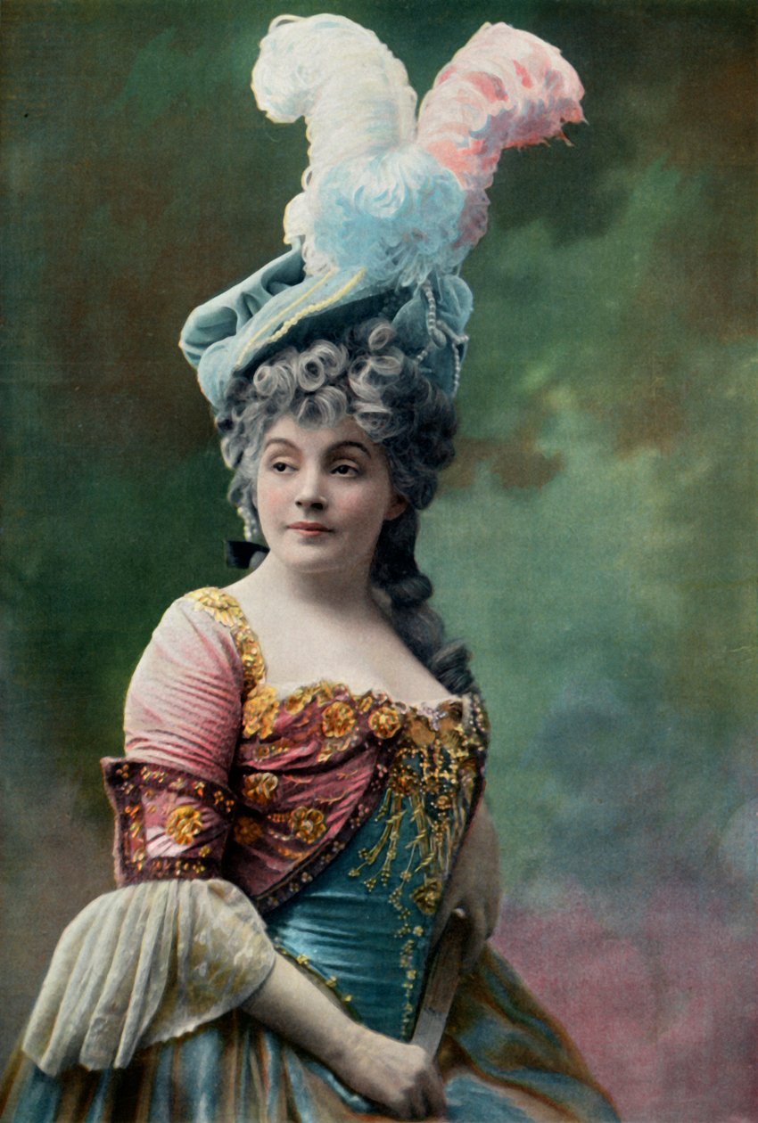 市政剧院De La Gaite-Rejane夫人，Montansier角色。 -拉蒙塔尼尔（La Montansier），1904年。 作者 不明