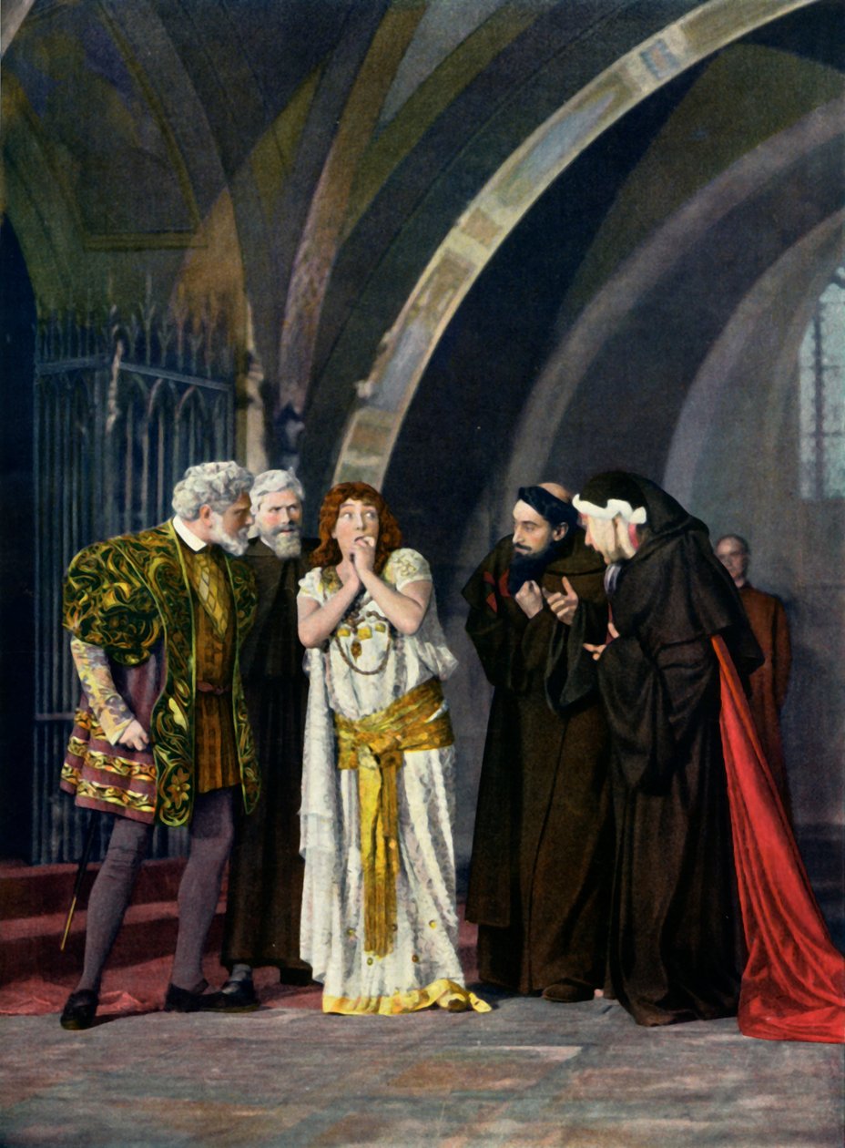 萨拉·伯恩哈特剧院。 -La Sorciere。 Acte IV，女巫，Act 1IV.4904。 作者 不明