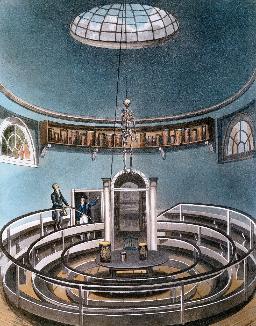 解剖学剧院，剑桥，1815年 作者 不明