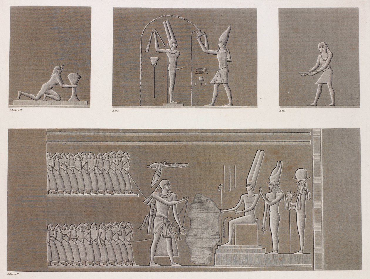 Thebes: Karnak, close up 作者 不明