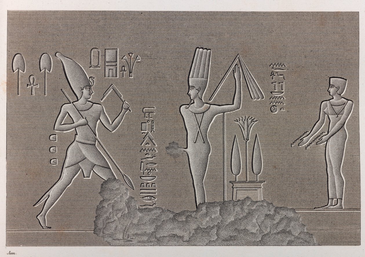 底比斯，Louqsor 特写 作者 不明