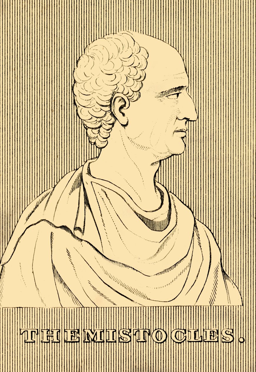 Themistocles，c 524-459 BC，1830。 作者 不明