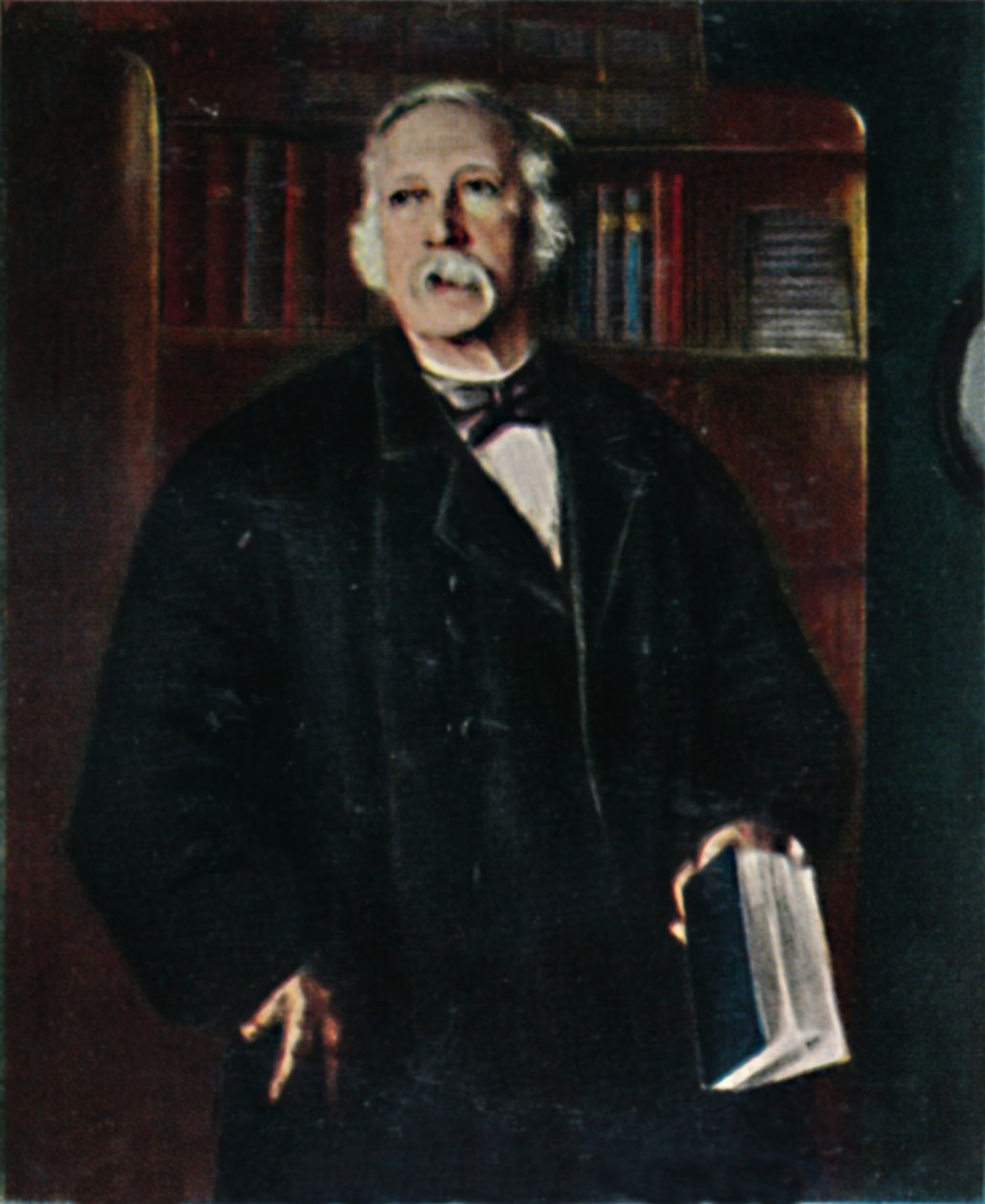西奥多·方丹（Theodor Fontane）1819-1898年。 -汉斯·费希纳（Hanns Fechner）的绘画，1934年。 作者 不明