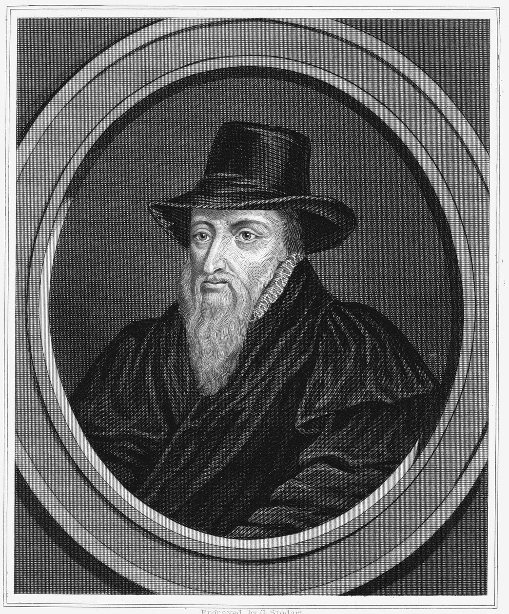 西奥多·贝扎（Theodore Beza），法国宗教改革家，c1600 c1851 作者 不明