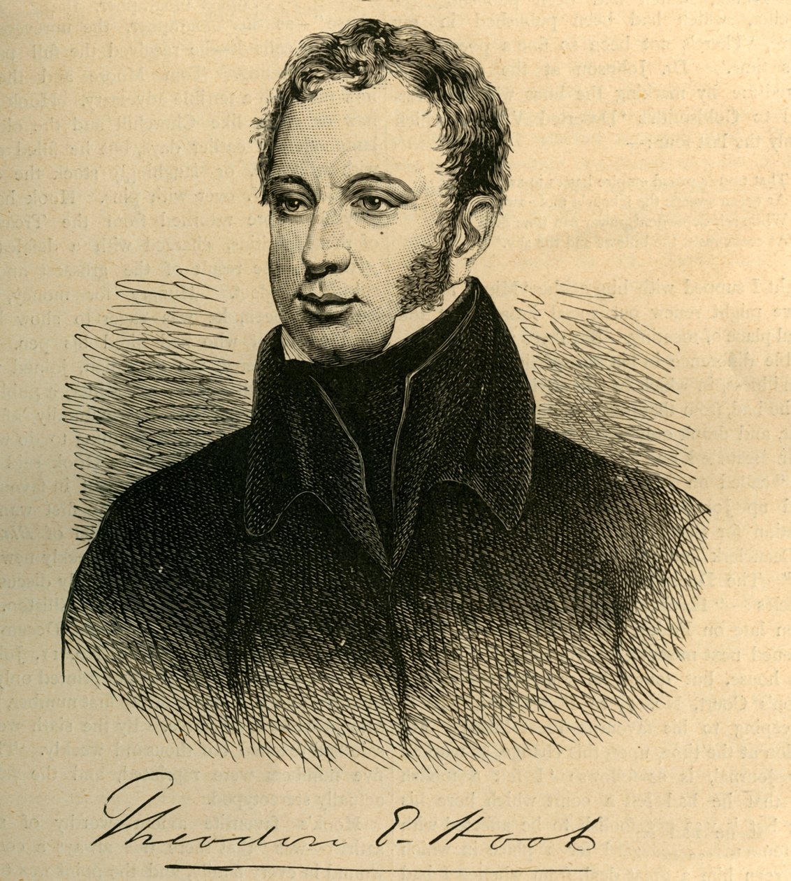 西奥多·胡克（Theodore E.Hook），1897年。 作者 不明