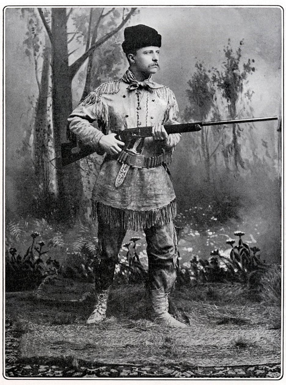 西奥多·罗斯福（Theodore Roosevelt），美国士兵和政客，c1898 作者 不明