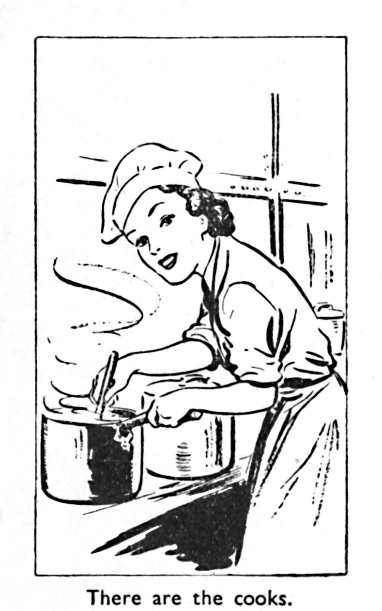 有厨师，1940年 作者 不明
