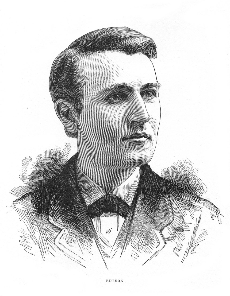 美国发明家托马斯·阿尔瓦·爱迪生（Thomas Alva Edison），c1879 作者 不明