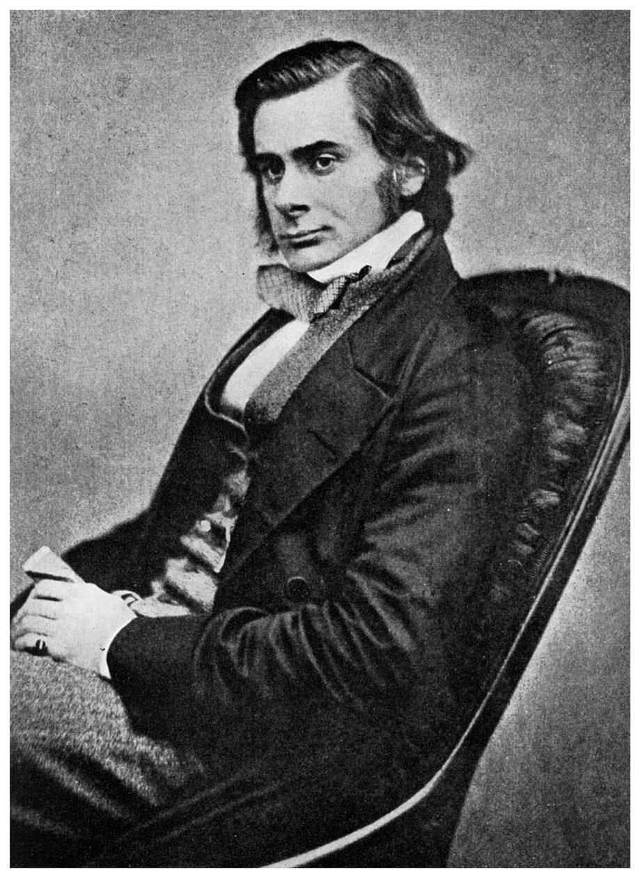 托马斯·亨利·赫x黎（Thomas Henry Huxley），英国生物学家，19世纪，1956年 作者 不明