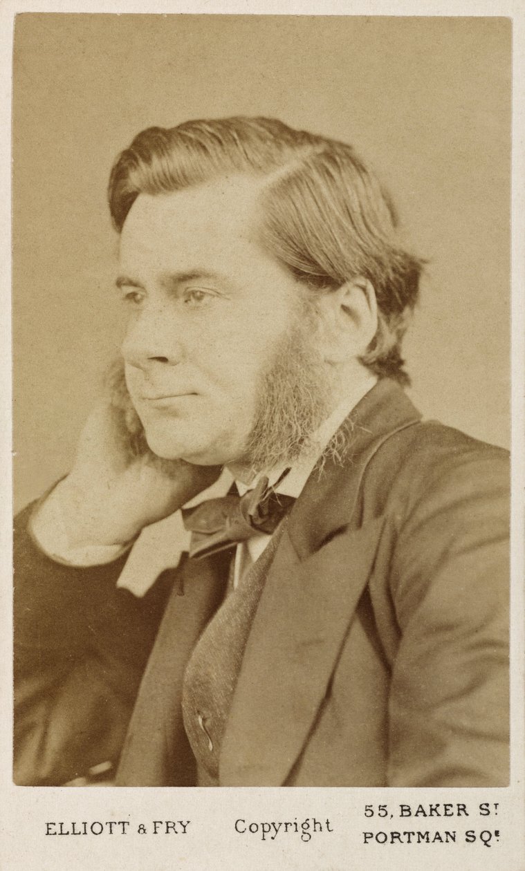 Thomas Henry Huxley, British biologist, c1865-1886 作者 不明
