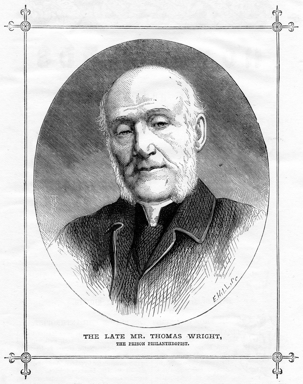托马斯·赖特（Thomas Wright），英国监狱慈善家，1875年 作者 不明